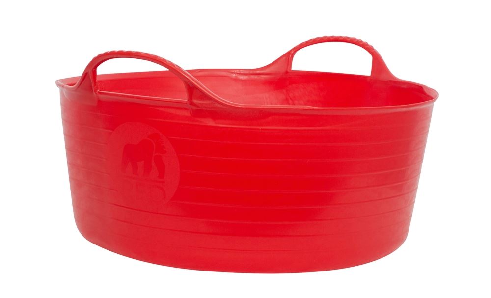 GORILLA TUB SMALL SHALLOW RED 15L. SP15R