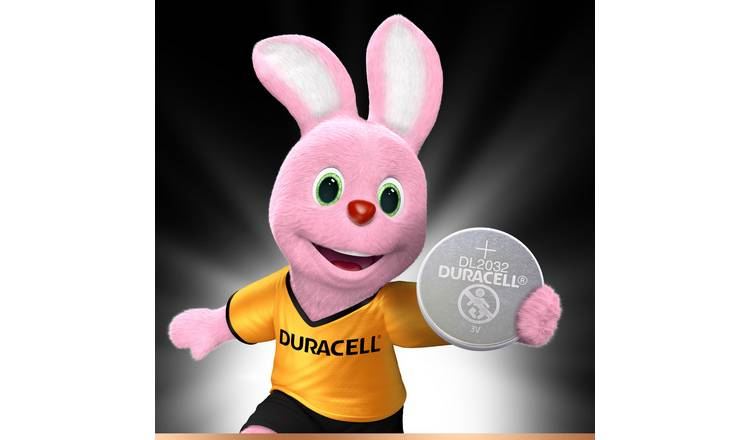 DURACELL DL2032 CR2032 ECR2032 3V LITHIUM COIN CELL BATTERY 2/PK. DL2032B2