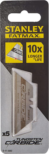 STANLEY FATMAX CARBIDE KNIFE BLADES 5/PK. 0-11-800
