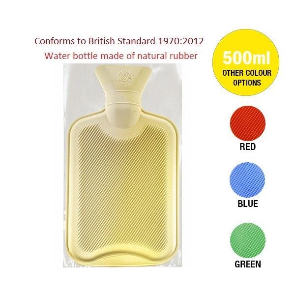 HOT WATER BOTTLE 500ML. D49018 OD4159
