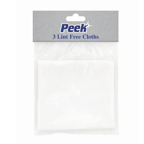 PEEK POLISH LINT FREE CLOTHS 3OCM X 30CM 3/PK. PK33900