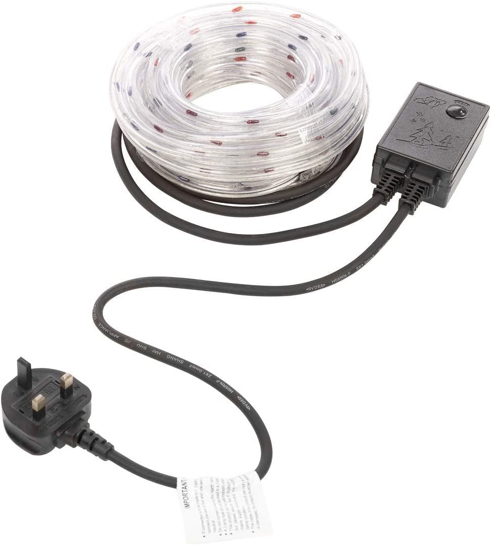 CHRISTMAS WORKSHOP LED ROPE LIGHT 10M - MULTICOLOURED. BML77610