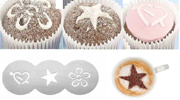 TALA STEEL CAKE STENCILS. 10A10171 \\\10A10171