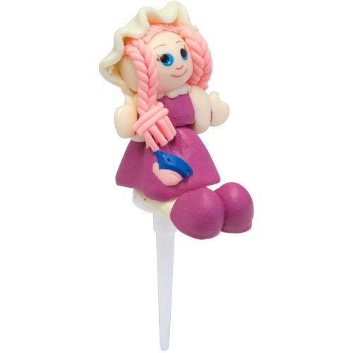 PINK RAG DOLL CAKE TOPPER. 10A10187 \\\10A10187