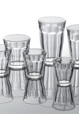 6 X DURALEX PICARDIE CLEAR HIGHBALL TUMBLER 36 CL (12 5/8 OZ) 36CL. 1029AB06C0111