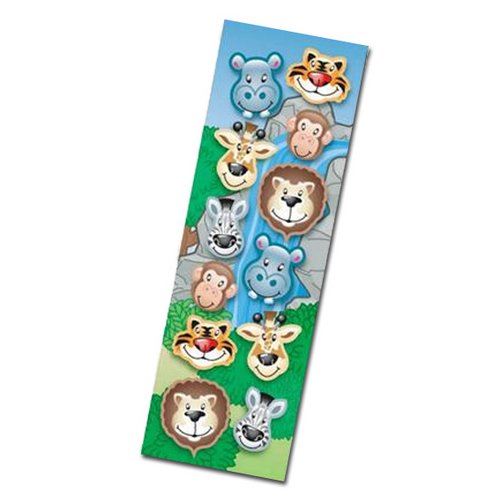 10 SHEETS OF JUNGLE WILD ANIMAL STICKERS. 140809 \\\140809