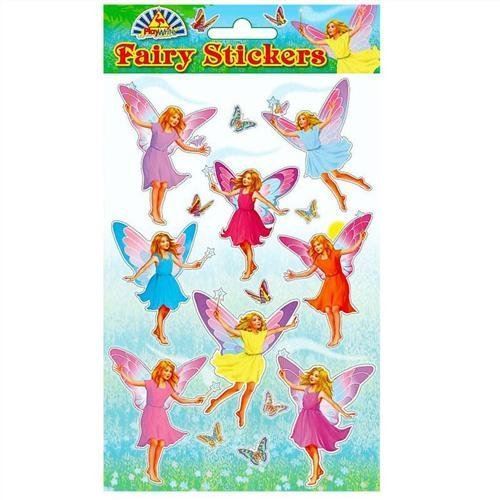 12 X FAIRY STICKER SHEETS PARTY LOOT BAG FILLERS SUPPLIES. 140825 \\\140825