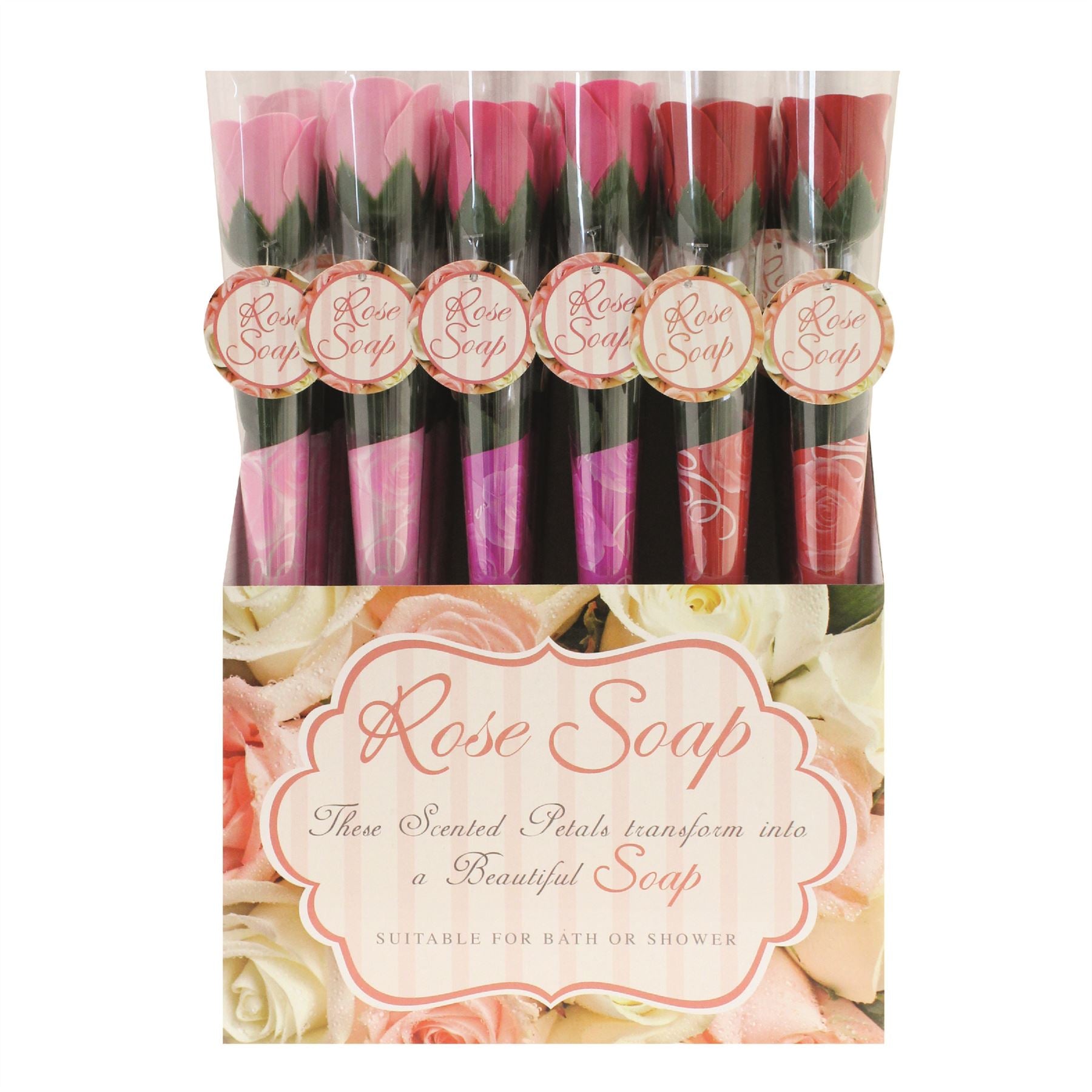 SCENTED SOAP VALENTINES LOVE ROSE. 16887 \\\16887