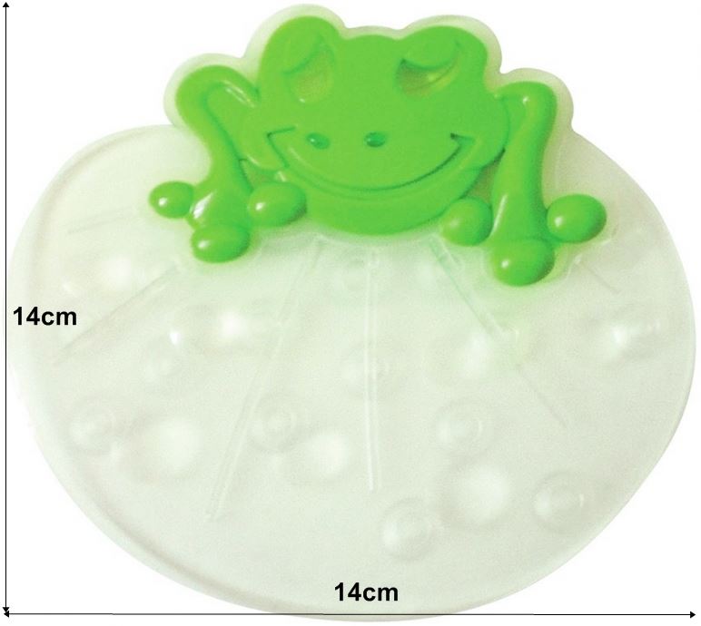 SET OF 5 FROG ANTI SLIP BATH TREAD MAT. 179499 \\\179499