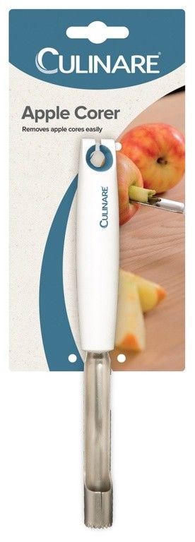 CULINARE APPLE FRUIT CORER STAINLESS STEEL BLADE WHITE HANDLE. C20502