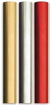 ASSORTED COLOURS CHRISTMAS METALLIC PAPER GIFT WRAP 2M. X-22791-GW \\\18942