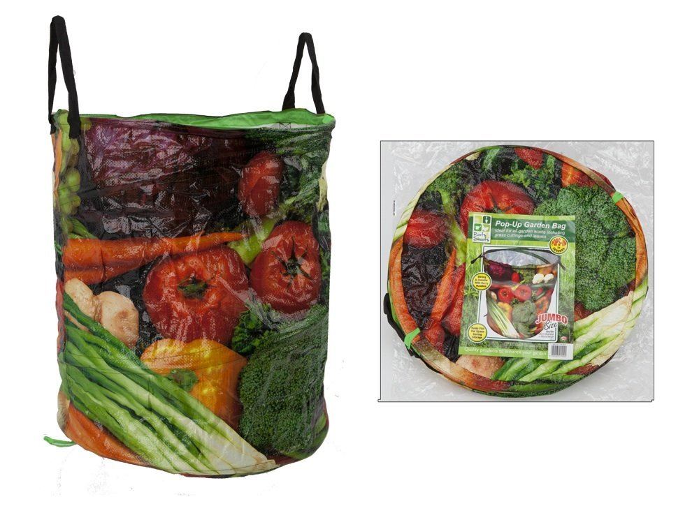GARDEN DESIGN PRINTED JUMBO POP-UP BAG. 195494 \\\195494