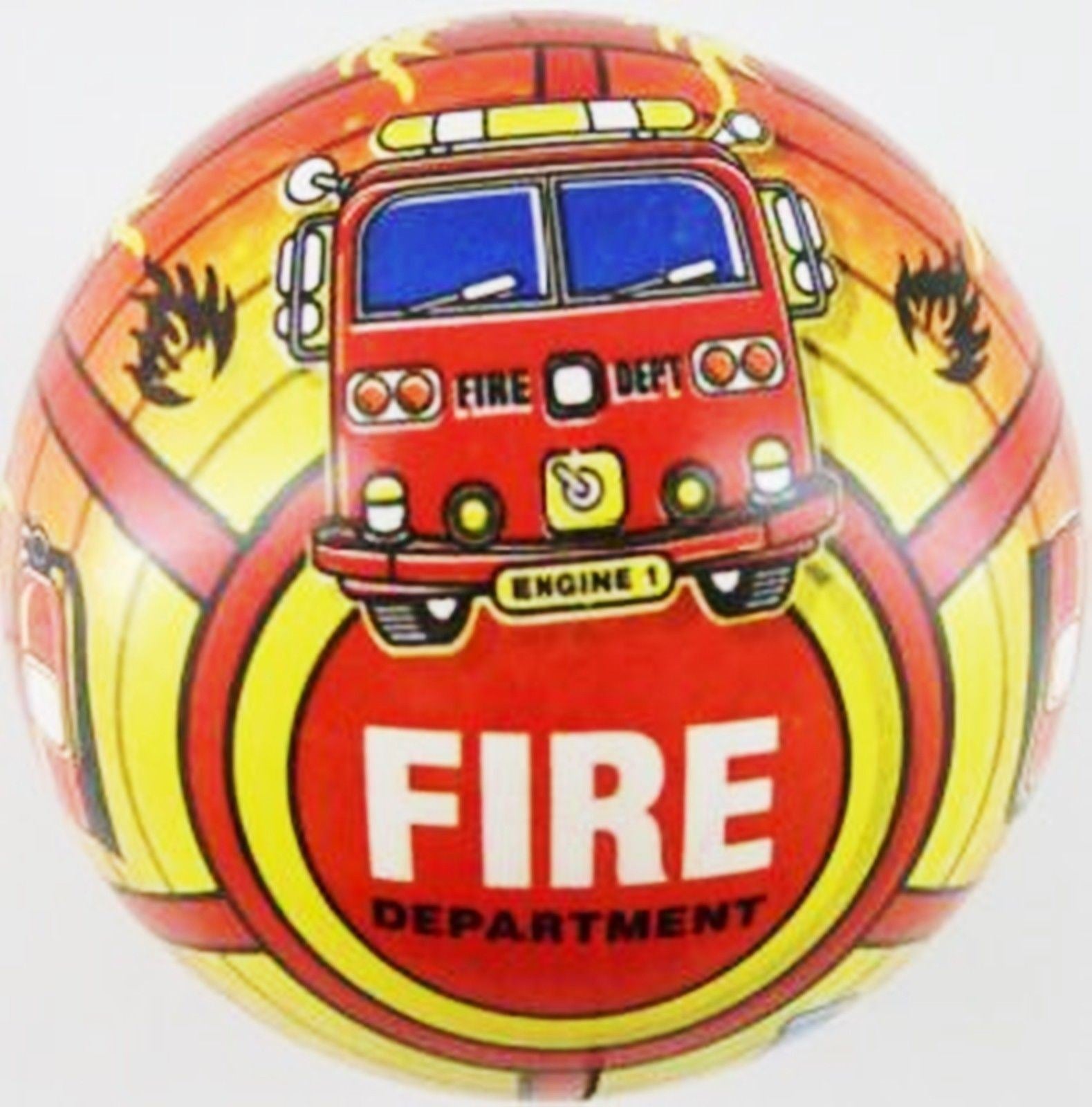 INFLATABLE FIRE ENGINE PVC PLASTIC FOOTBALL PLAY BEACH BALL KIDS PARTY CHILDS POOL BIRTHDAY. 236 \\\236