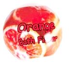 ORANGE BATH FIZZER BALL 105030. 239245ORANGE \\\239245ORANGE