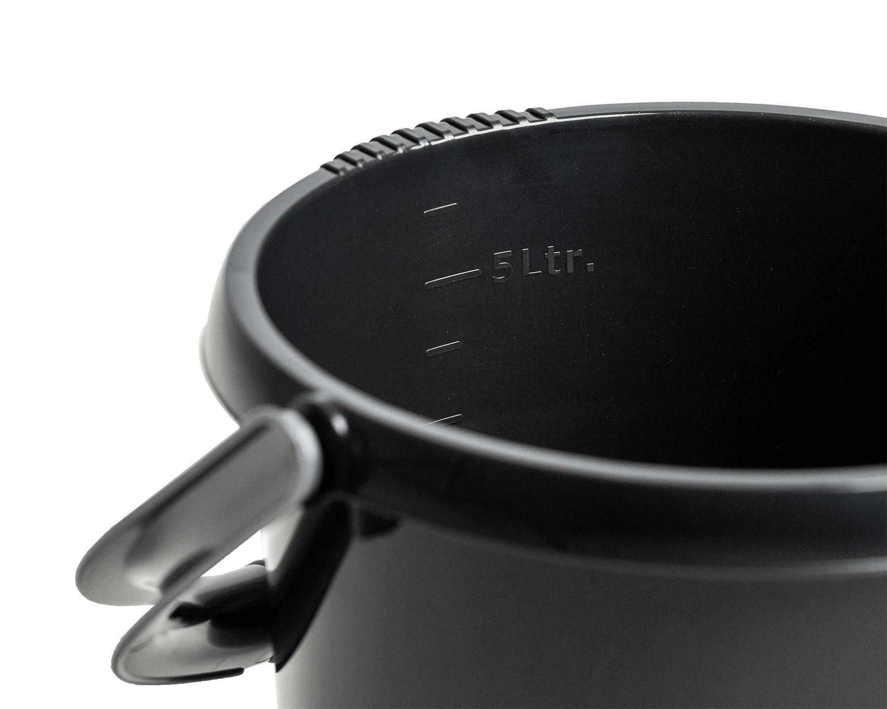 WHAM CASA 5L BUCKET MIDNIGHT BLACK. WHAM16882