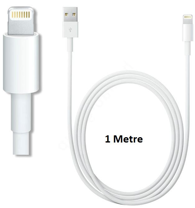 GVC USB DATA CABLE FOR IPHONE 7 / 8 / 9 / X / 11 / 12 / 13. UCGVCIPH5WH \\\258550