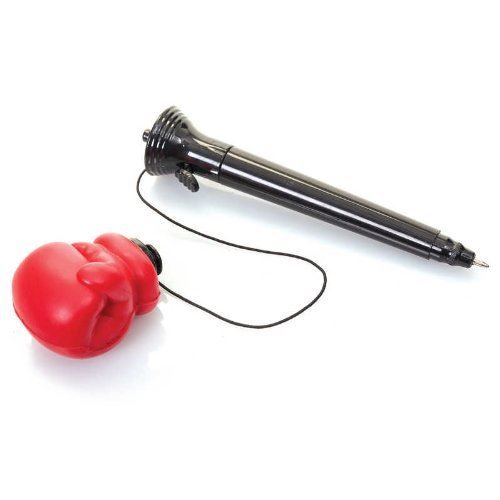 NOVELTY FANCY BOXING GLOVES PUNCH POP TOP PEN. 293011 \\\293011