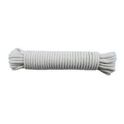 MULTI USE COTTON ROPE 5MM X 10M ( GARDEN CLOTHES WASHING PULLEY LINE CAMPING ). RY2604