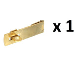SECURIT S1463 BRASS HASP & STAPLE 63MM. MP-S1463