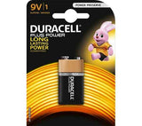 DURACELL PLUS 9V MN1604 6LR61 6LF22 PP3 BATTERY. MN1604PLUS