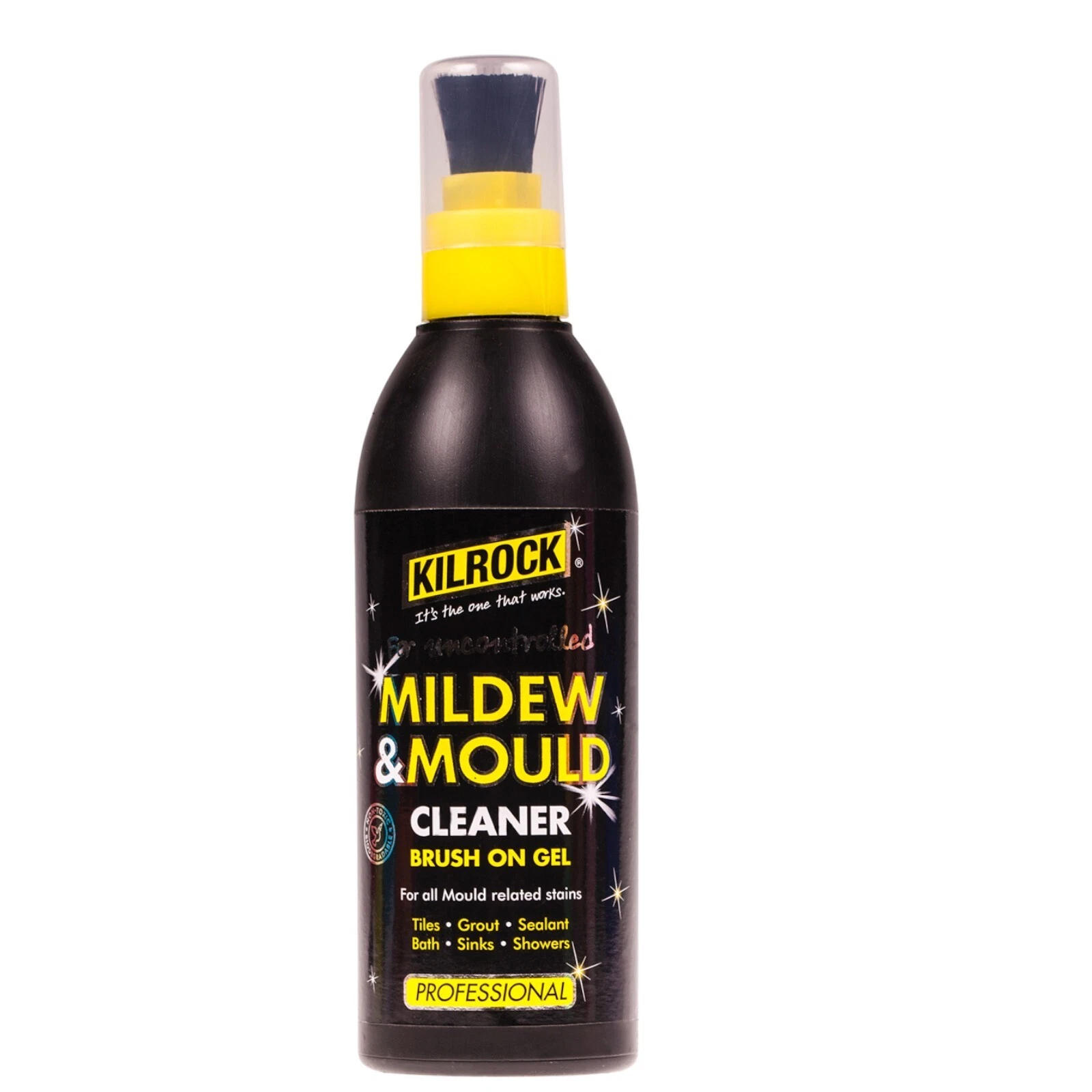 KILROCK MILDEW & MOULD 250ML BRUSH ON GEL. BLKMILDNMO