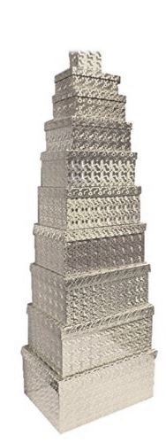 SET OF 10 SLIVER BOX. 3009-BX \\\3009BX