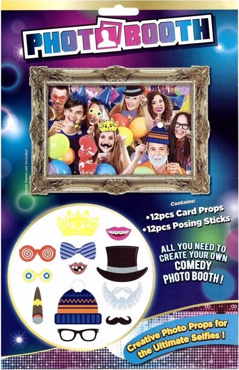 12PCS PHOTO BOOTH SELFIE PROPS PHOTO FRAME (ADULTS PARTY). PI329001 \\\329001