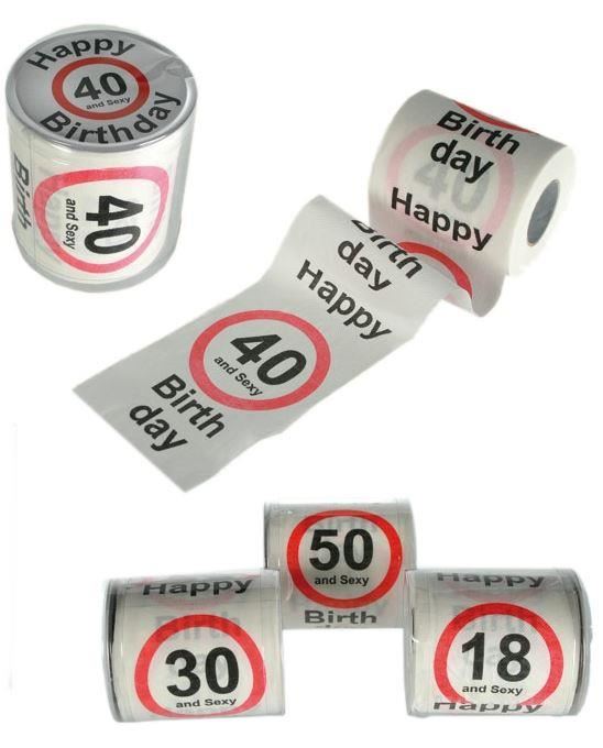HAPPY BIRTHDAY 30 TOILET PAPER. 330020_30 \\\330020_30