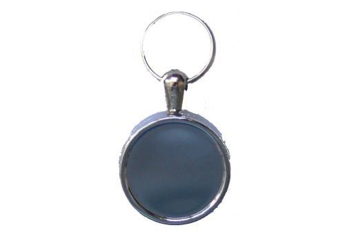 1 UNIT RECOIL METAL BELT RETRACTABLE ID KEY RING HOLDER 50MM. 339 \\\339