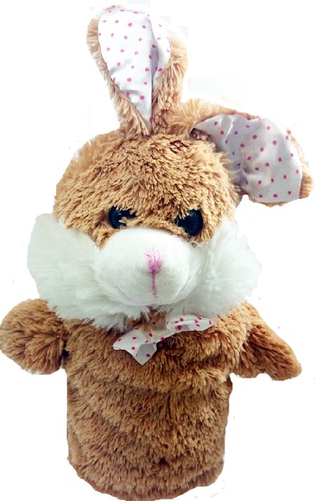 SPRINGTIME HAND PUPPET RABBIT / CHICK / SHEEP EASTER ** ONLY ONE SUPPLY **. 345504BROWN \\\345504BROWN