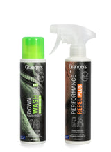 GRANGERS DOWN WASH 300ML & PERFORMANCE REPEL PLUS 275ML KIT. GRF209/100