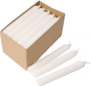 25 DINNER CANDLE WHITE. 19WH25 \\\373435