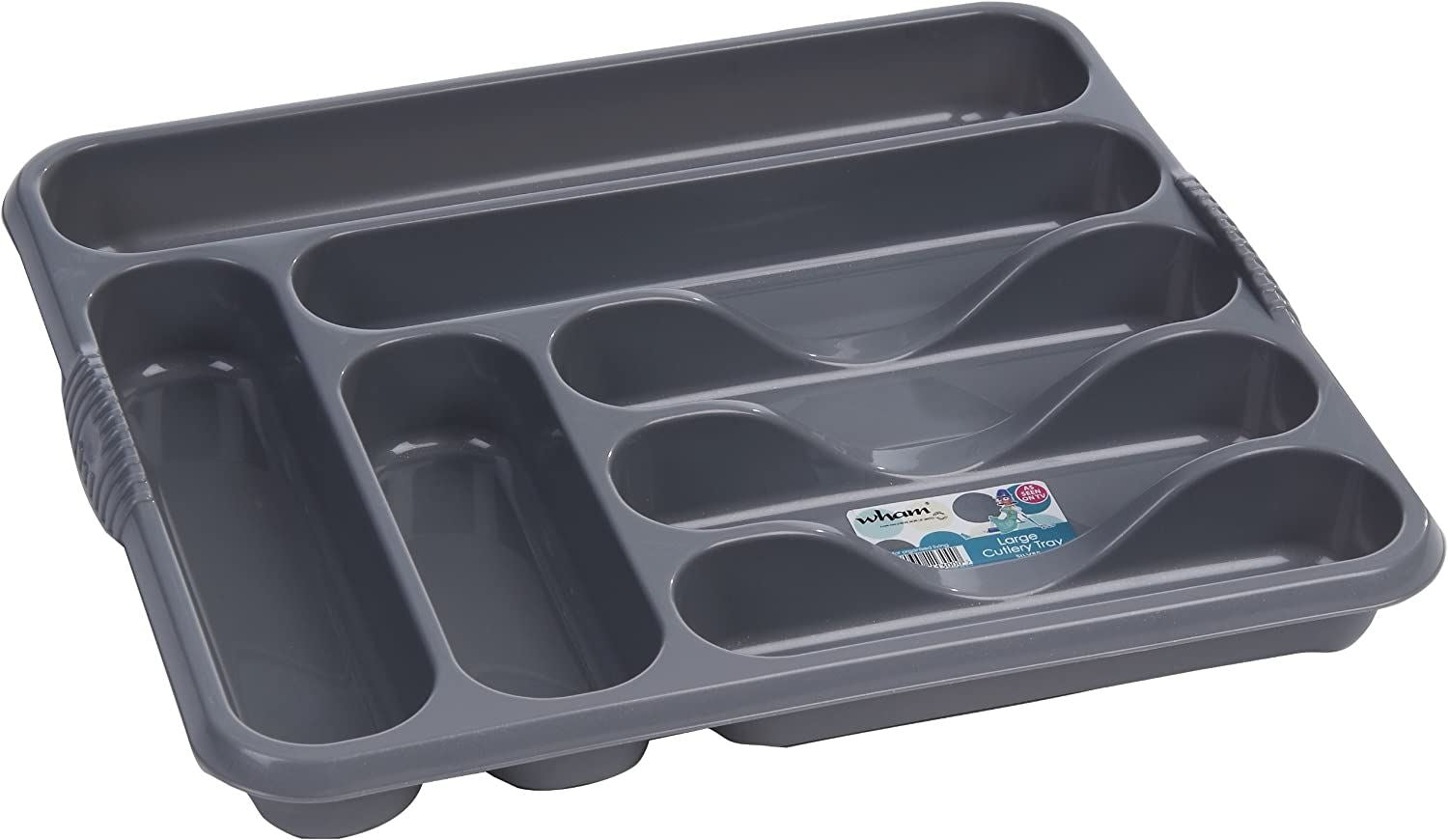 WHAM CASA LARGE CUTLERY TRAY SILVER. WHAM11300