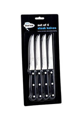 4 CHEF AID STEAK KNIVES