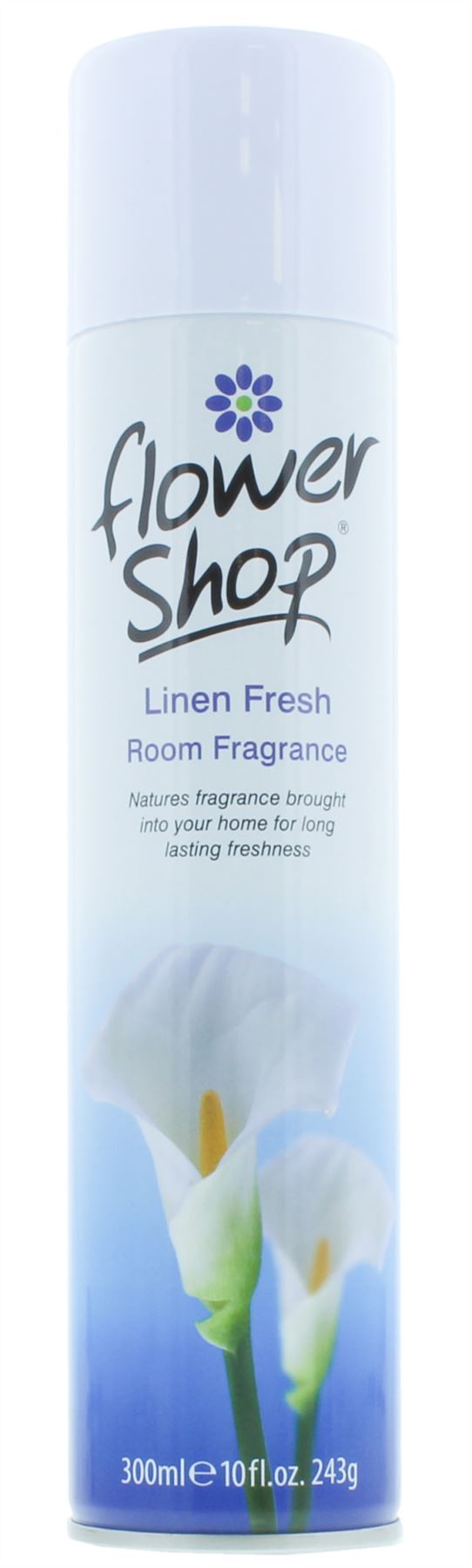 FLOWERSHOP LINEN FRESH ROOM FRAGRANCE 12 X 330ML. 11FL166