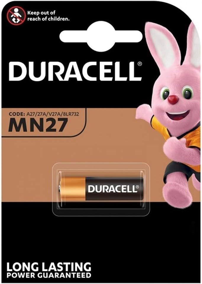 DURACELL MN27 A27 L828 V27A 8LR732 12V ALKALINE BATTERY. S13671