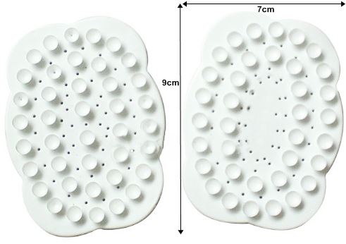 2 IN A PACK SOAP DISH WITH SUCTION CUPS. BA0200WH \\\420392