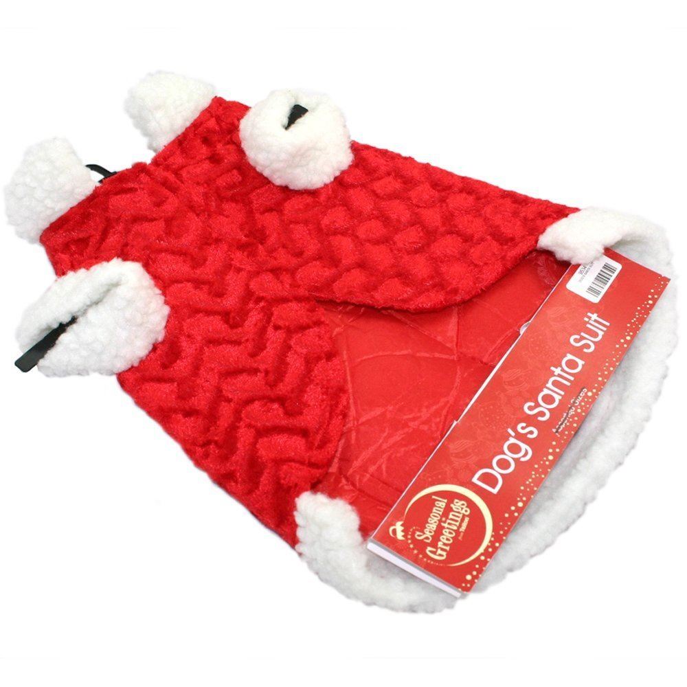 CHRISTMAS DOGS SANTA SUIT. 9561