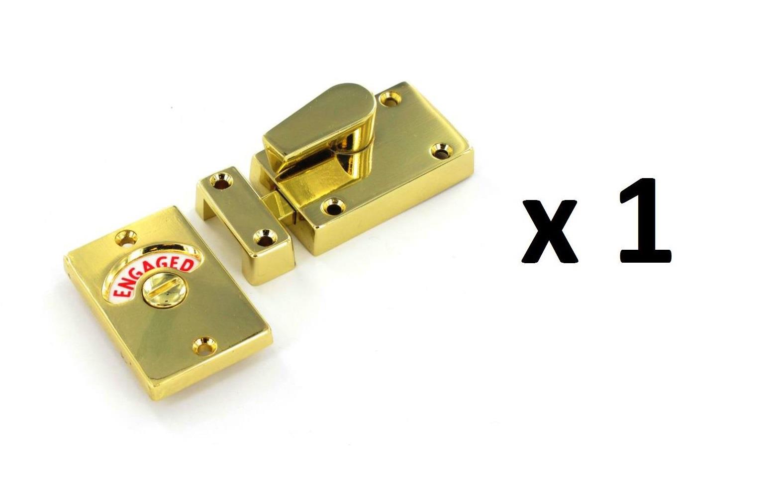 SECURIT S2543 BRASS INDICATOR BOLT 60MM. MP-S2543