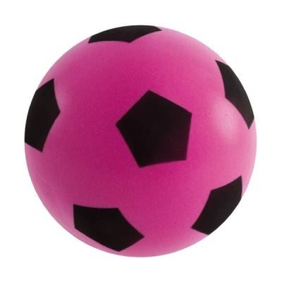 PINK 17.5CM SOFT FOAM SPONGE INDOOR FOOTBALL SOCCER BALL VARIOUS COLOURS. 479_PINK \\\479_PINK