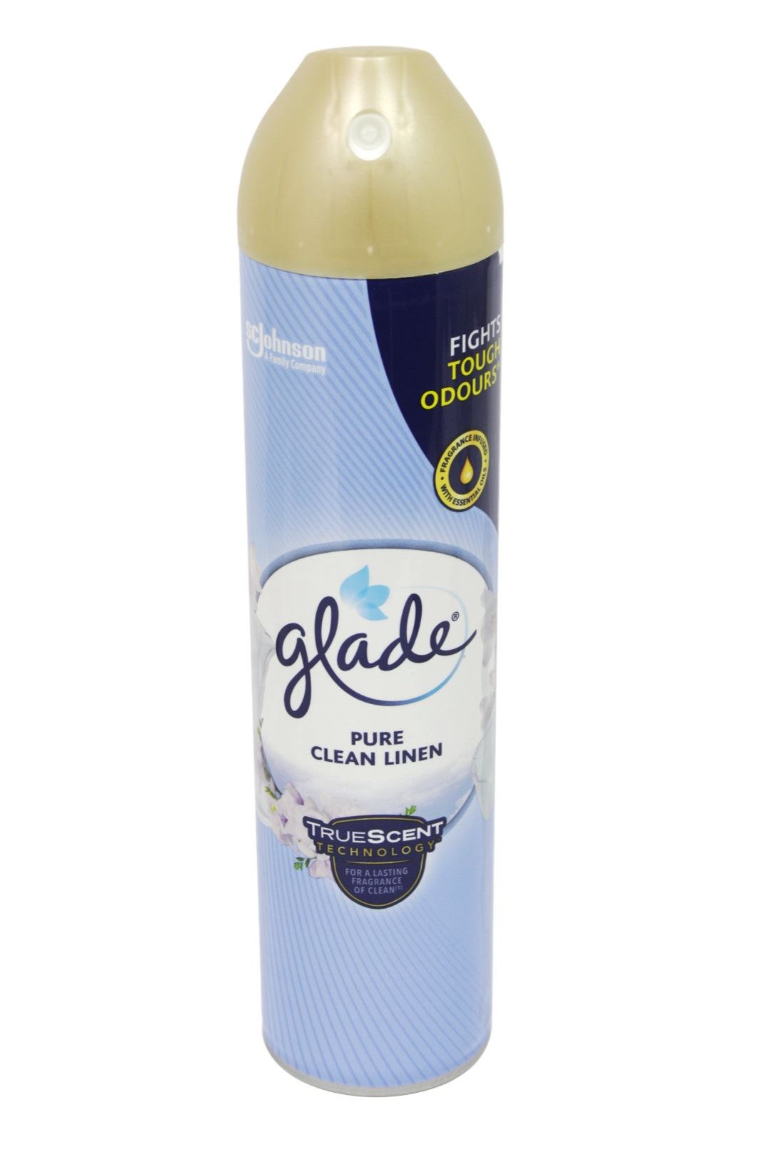 GLADE TRUESCENT AIR FRESHENER PURE CLEAN LINEN 300ML. GAFCL