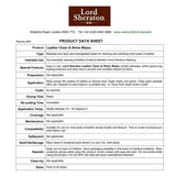 LORD SHERATON LEATHER CLEAN & SHINE ECO WIPES 24/PK. LSX2044LWECO