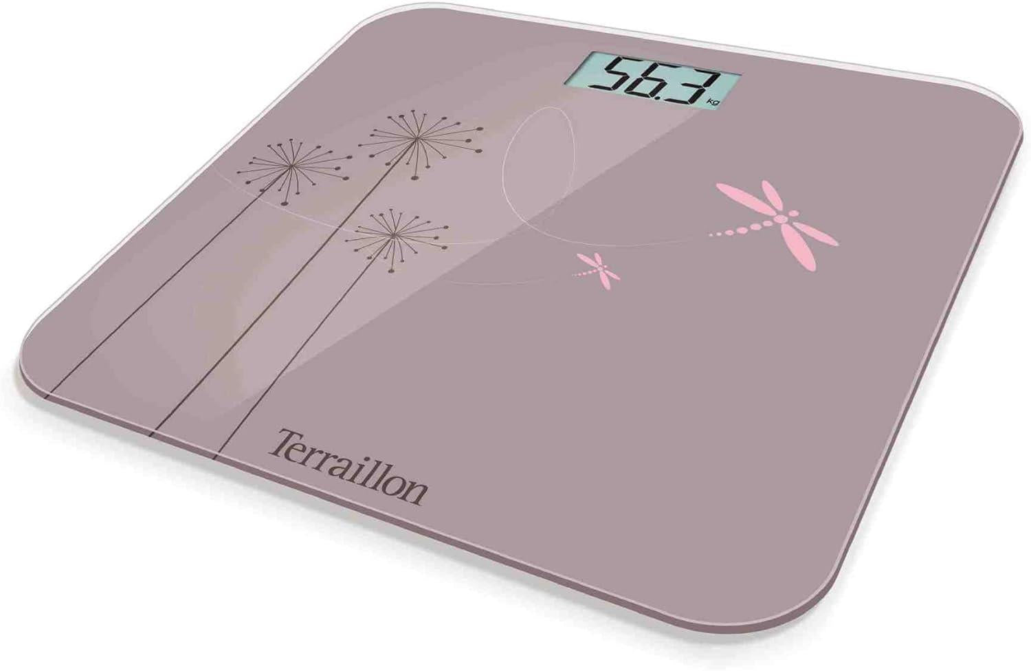 TERRAILLON BATHROOM SCALE 150 KG - EDEN PINK. 13246T