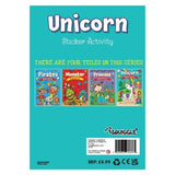 A4 UNICORN OR PRINCESS DESIGN MY FUN STICKER ACTIVITY BOOK ONE PCS. P2190