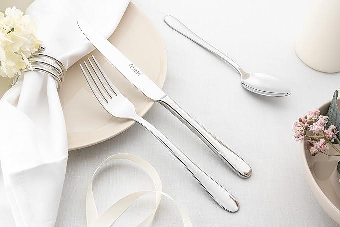 GRUNWERG STAINLESS STEEL CLASSIC COLLECTION CUTLERY SET 24/PCS. 24BXBGT