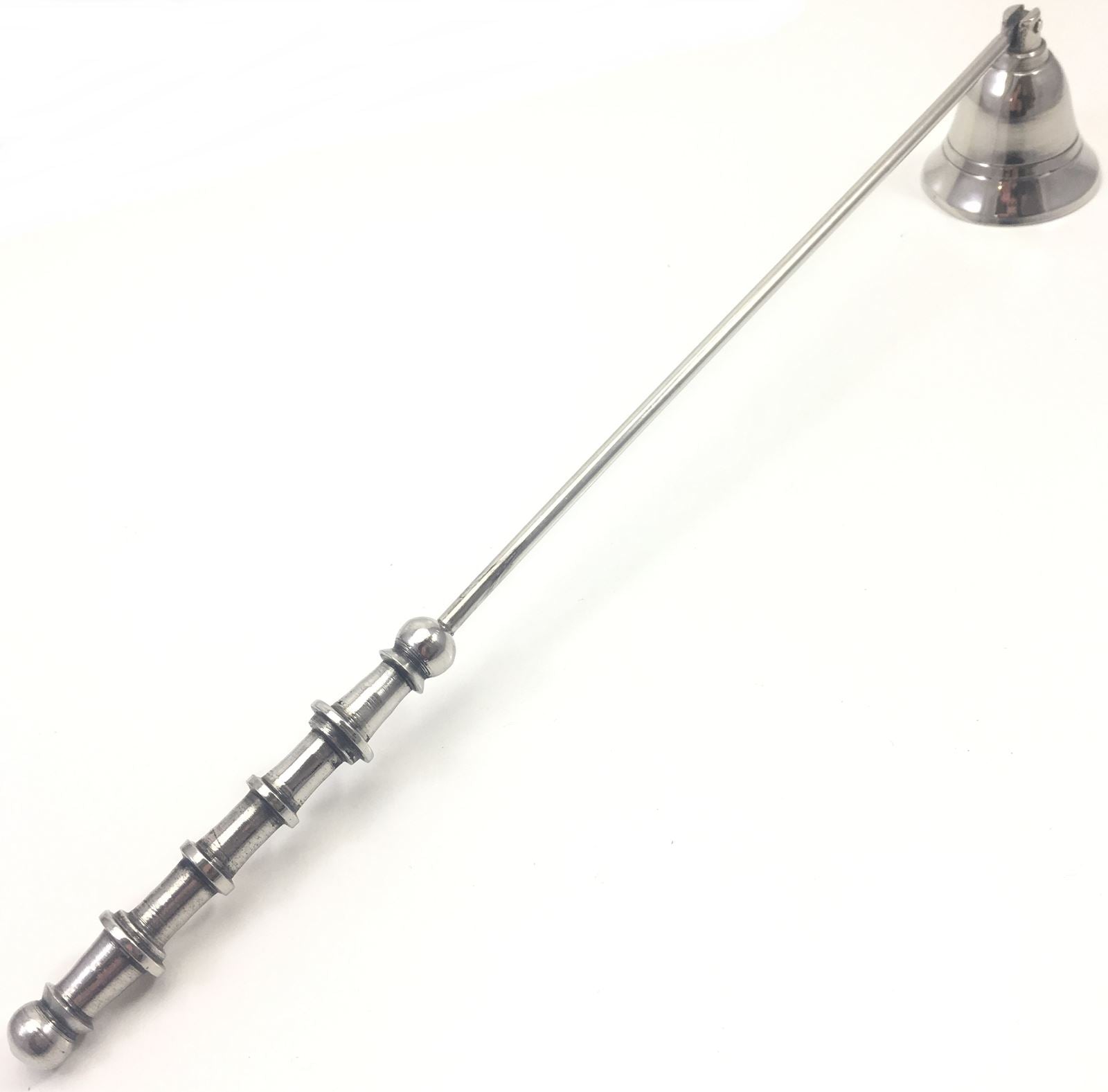 ANTIQUE SILVER LARGE BELL CANDLE SNUFFER. 50962 \\\50962