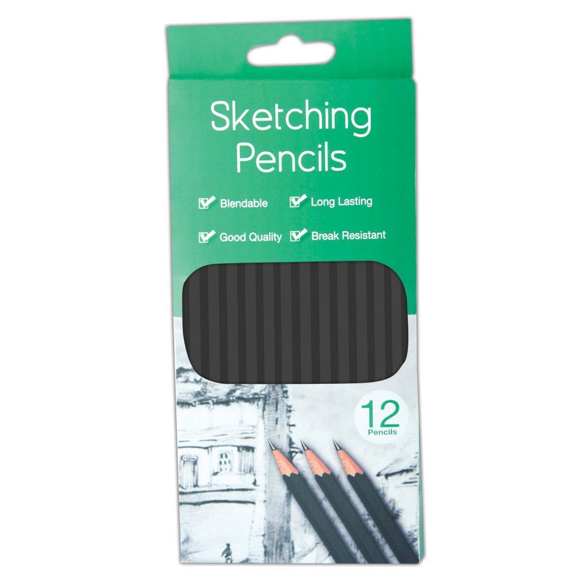 12 SKETCHING GRADED PENCILS. 5147 \\\5147