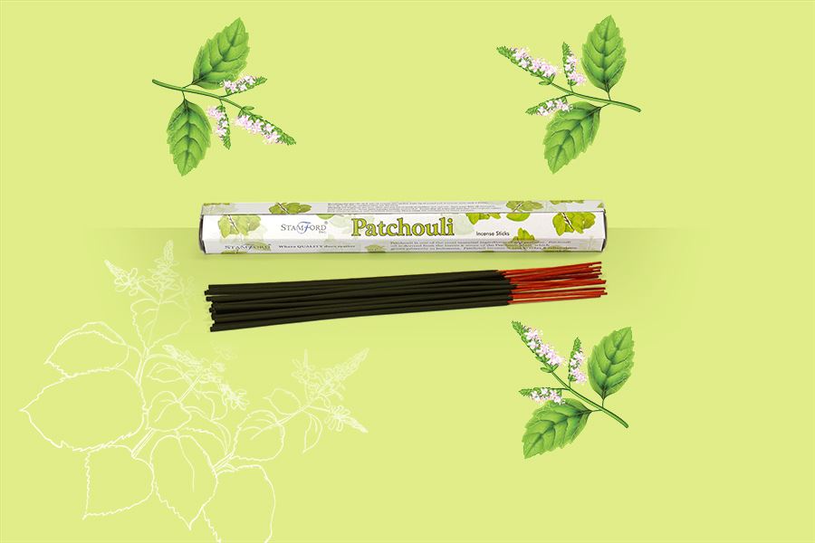 STAMFORD PREMIUM INCENSE STICKS - PATCHOULI. INC212 37103