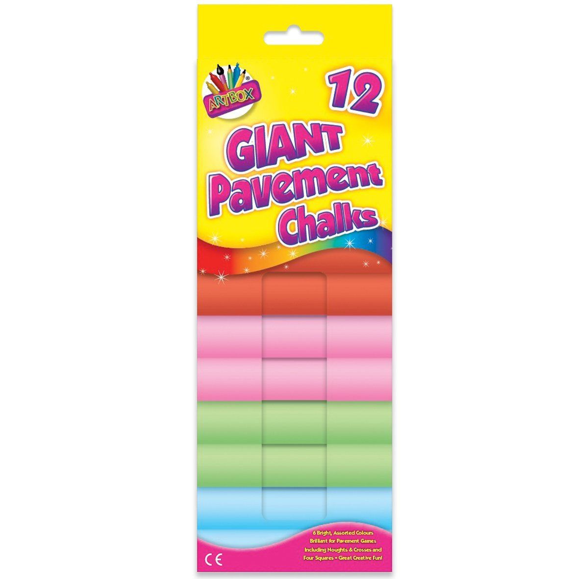 12 JUMBO GIANT PAVEMENT CHALKS. P2178 \\\5350