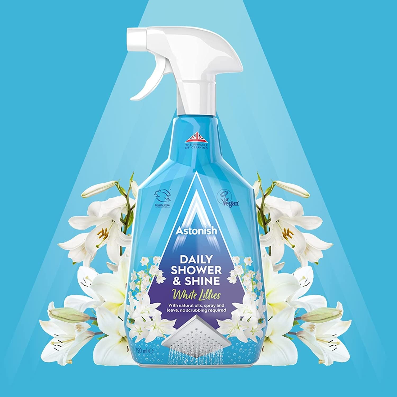 ASTONISH DAILY SHOWER SHINE WHITE LILIES 750ML. C1031
